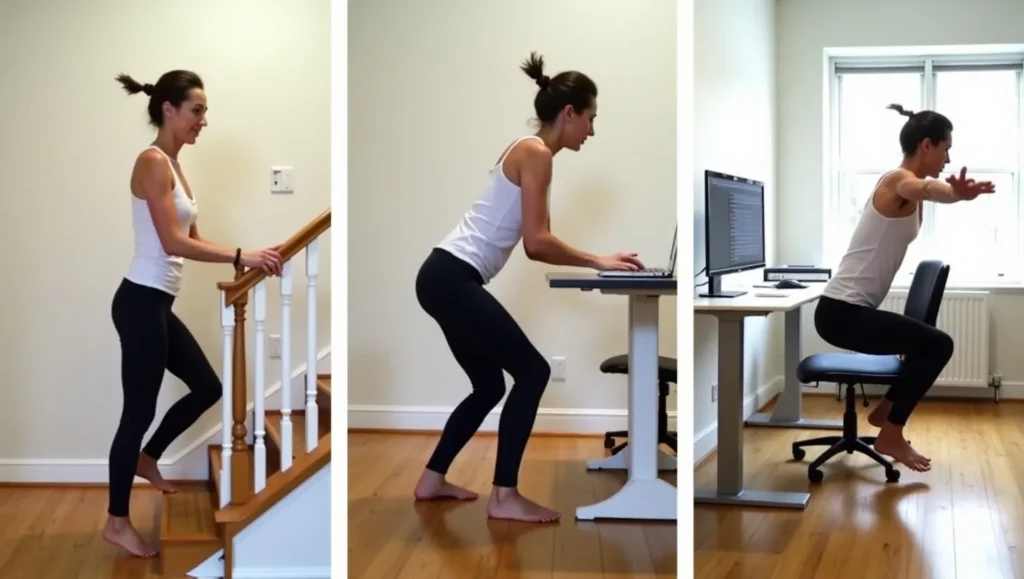 Micro-movement exercises for daily energy and toning.